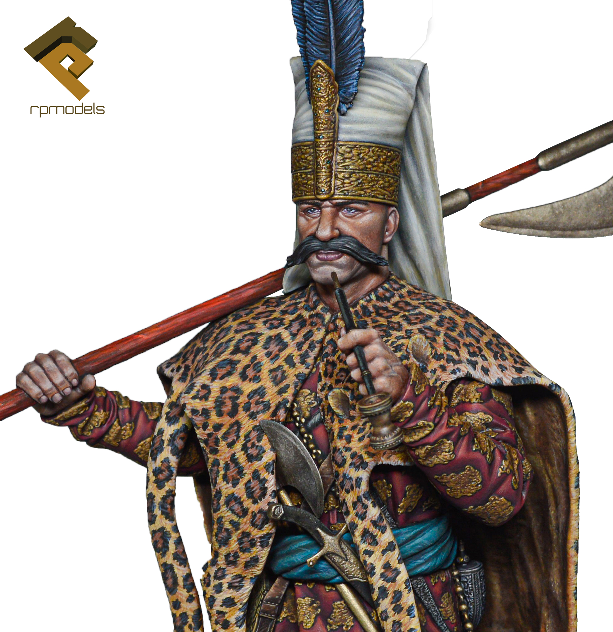1 12 Janissary Bust Rpmodels